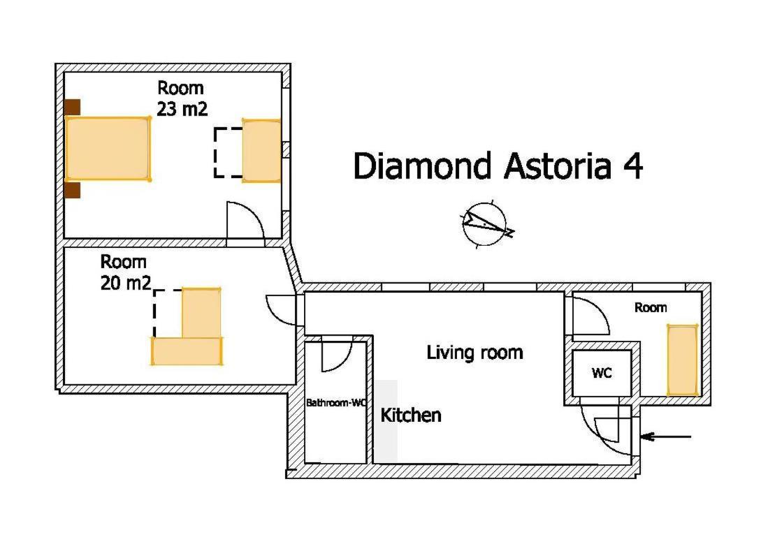 Diamond Astoria 4 Apartman Budapest Kültér fotó